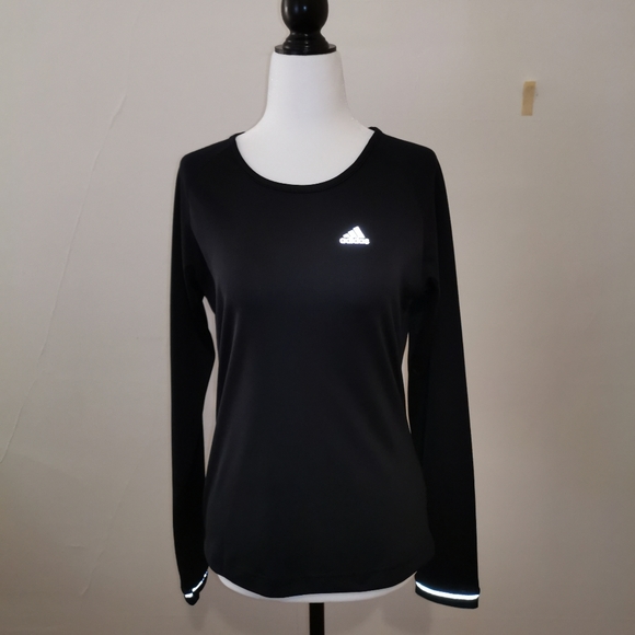 Adidas back long sleeve active wear top